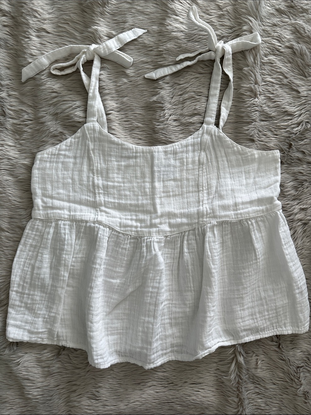 Old Navy Peplum Tank Blouse